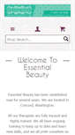Mobile Screenshot of essentialbeautysalon.net